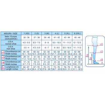 441R Чулки компрессионные К2 (24-30 mmHg) открытый носок (мысок) 